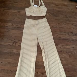 *NEW*Windsor wide leg pants and matching crop top.